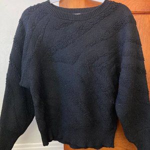 Black Target Sweater